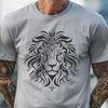 Ornate Lion In PDF & PNG