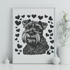 Creative Miniature Schnauzer SVGs - Free Download