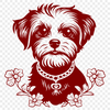 Unique Morkie - SVG For Commercial Use