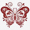 Stunning Butterfly Clip Art - Free SVG Download