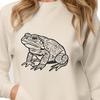 Ornate Toad Vector Drawing