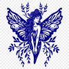 Floral Fairy In DXF - Free Digital Download