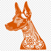 Doberman Pinscher Clip Art In DXF File Format For Free Download