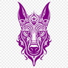 Beautiful Doberman Pinscher In DXF Format - Free Download