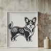 Standing Welsh Corgi - PNG