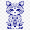 Beautiful Kitten SVG