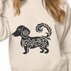 Ornate Dachshund In PNG For Free Download