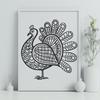 Turkey Digital Artwork In PNG & SVG - Free Digital Download