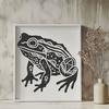 Ornate Toad Drawing