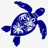 Artistic Sea Turtle In SVG - Free Download