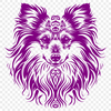 Ornate Dog In DXF Format - Free Download