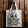 Ornate Sloth - DXF Format