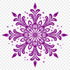 Ornate Snowflake In PDF