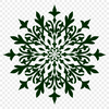 Unique Snowflake In DXF - Free Digital Download