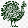 Ornate Turkey Vector Image