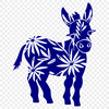 Beautiful Donkey SVG - For Glowforge Project