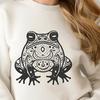 Beautiful Toad - Sublimation DXF Free Download