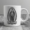 Ornate Our Lady Of Guadalupe - Laser DXF Free Download