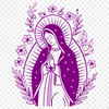 Unique Our Lady Of Guadalupe Digital Artwork DXF - Free Download