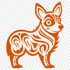 Ornate Dog - PDF For Commercial Use