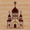 Free Orthodox Church Clip Art Orthodox church building design in vector format