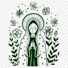 Free Unique Our Lady Of Guadalupe  Clip Art