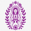 Free Our Lady Of Guadalupe In SVG Free Commercial Use Download