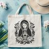 Beautiful Virgin Mary - Craft DXF