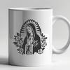 Ornate Our Lady Of Guadalupe In SVG - For Free Download, Commercial Use