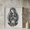 Floral Virgin Mary In PDF