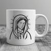 Stunning Virgin Mary - Laser Cutter PDF