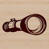 Outdoor Lighting Vector Illustration A detailed vector illustration of a torch with a flame, suitable for outdoor and camping themes.