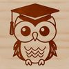 Cute Bird Illustration Vector Art A small, adorable owl with big round eyes and soft feathers.