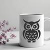 Free Owl In DXF For Free Download