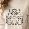 Owl Vector Art In SVG, PNG, PDF And DXF Formats