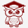 Owl In SVGs - Free Commercial Use License