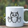 Owl Printable Artwork In SVG, PNG, PDF And DXF Formats