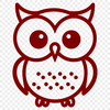 Owl In DXF Format - Free Digital Download, Commercial Use