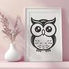 Creative Owl Digital Art