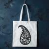 A detailed vector illustration of a classic paisley motif suitable for cutting out with a craft cutter or laser machine.