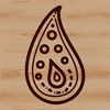 Simple Paisley Pattern Vector Art A simple line drawing of an ornate paisley shape suitable for vector art.