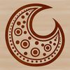 Free Paisley Clipart for Cricut and Cutting Machines A detailed ornate paisley pattern, suitable as a vector embellishment.