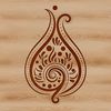Ornate, symmetrical pattern featuring a classic paisley motif, ideal for use in digital art and craft applications.