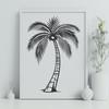 Free Unique Palm Tree Vector Craft File PNG - Commercial Use