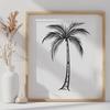 Palm Tree In DXF For Download, Free Commercial Use