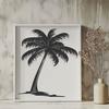 Creative Palm Tree In SVG, PNG, PDF And DXF File Formats - Free