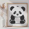 Panda Clip Art Free Download A high-quality digital illustration of a panda in a natural setting.