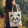 Free Panda Clipart SVG Illustration of a giant panda in a natural habitat