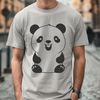 Panda Vector Graphic Design Illustration of a wild panda in vector format.