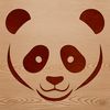 Panda in Natural Habitat Illustration A realistic illustration of a wild panda in a natural environment.